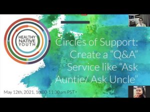 5/12/21 - Circles of Support: Create your own “Q&A” Service like “Ask Auntie/ Ask Uncle”